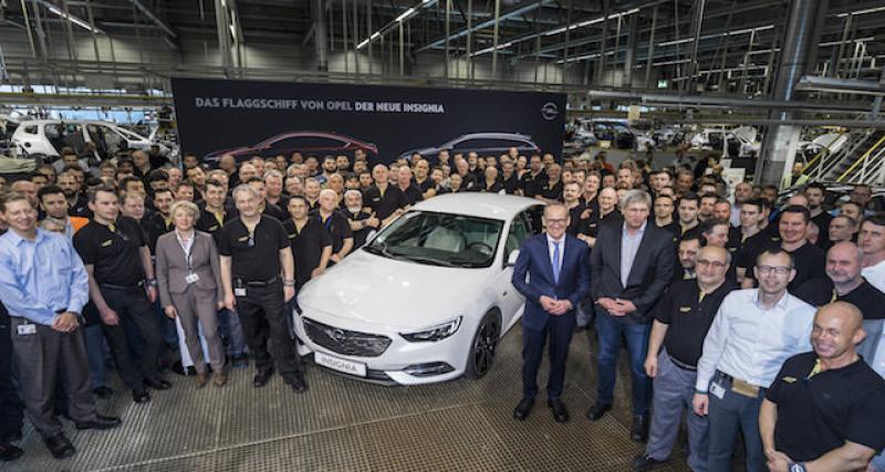  - Début de production pour l’Opel Insignia Grand Sport
