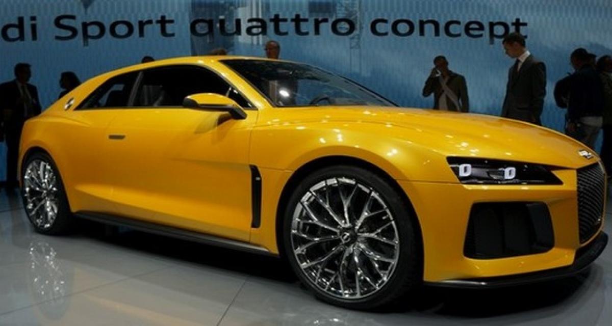 Audi Sport Quattro Concept annulée