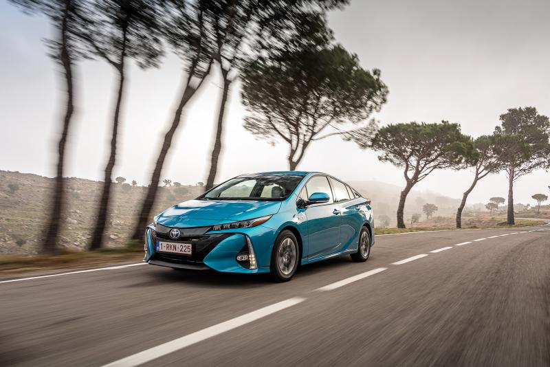 Essai Toyota Prius rechargeable 1