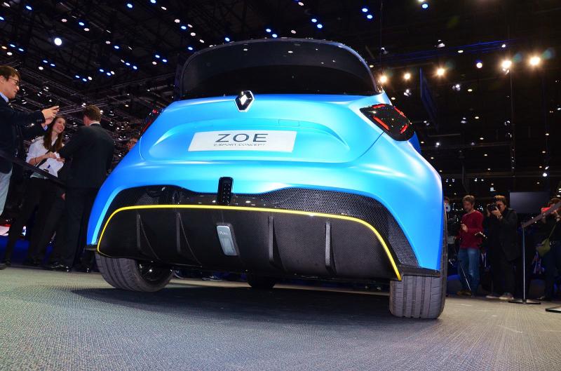  - Genève 2017 live : Renault Zoe e-Sport Concept 1