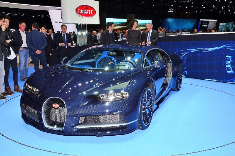  - Genève 2017 live : Bugatti Chiron 1