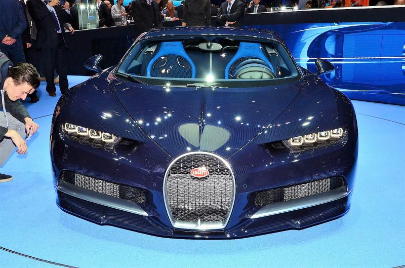  - Genève 2017 live : Bugatti Chiron 1