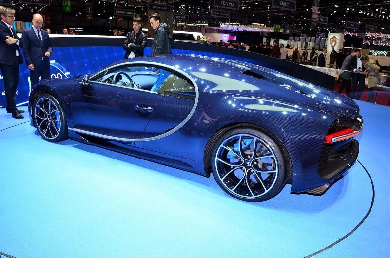  - Genève 2017 live : Bugatti Chiron 1