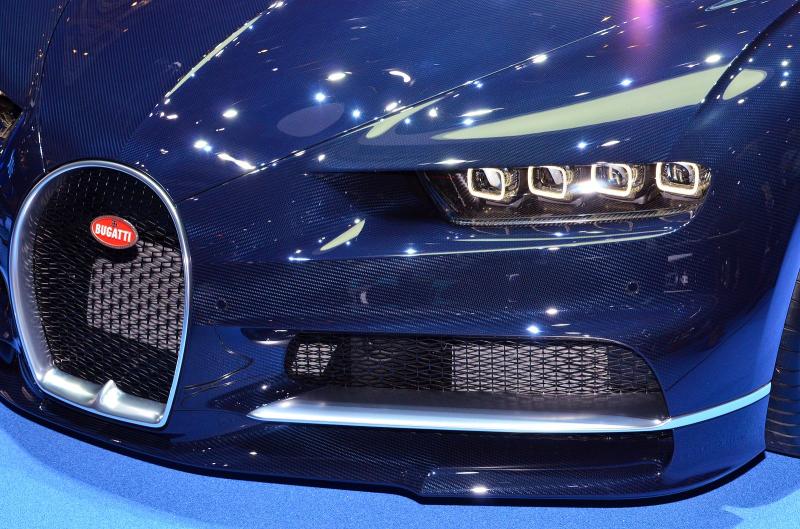  - Genève 2017 live : Bugatti Chiron 1