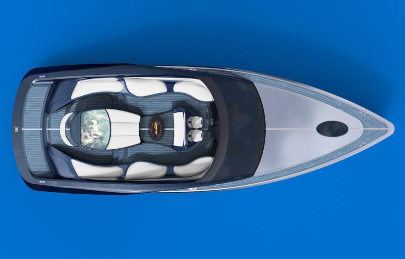 Bugatti Niniette 66 : le yacht d'inspiration Chiron 1