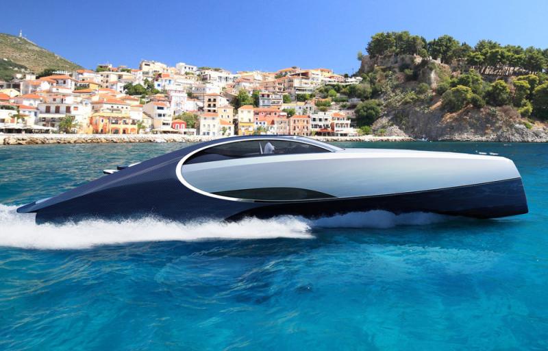  - Bugatti Niniette 66 : le yacht d'inspiration Chiron 1