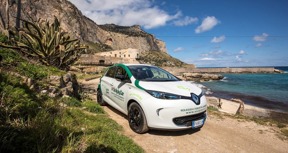 Renault s'allie à Enel pour implanter la ZOE en Sicile