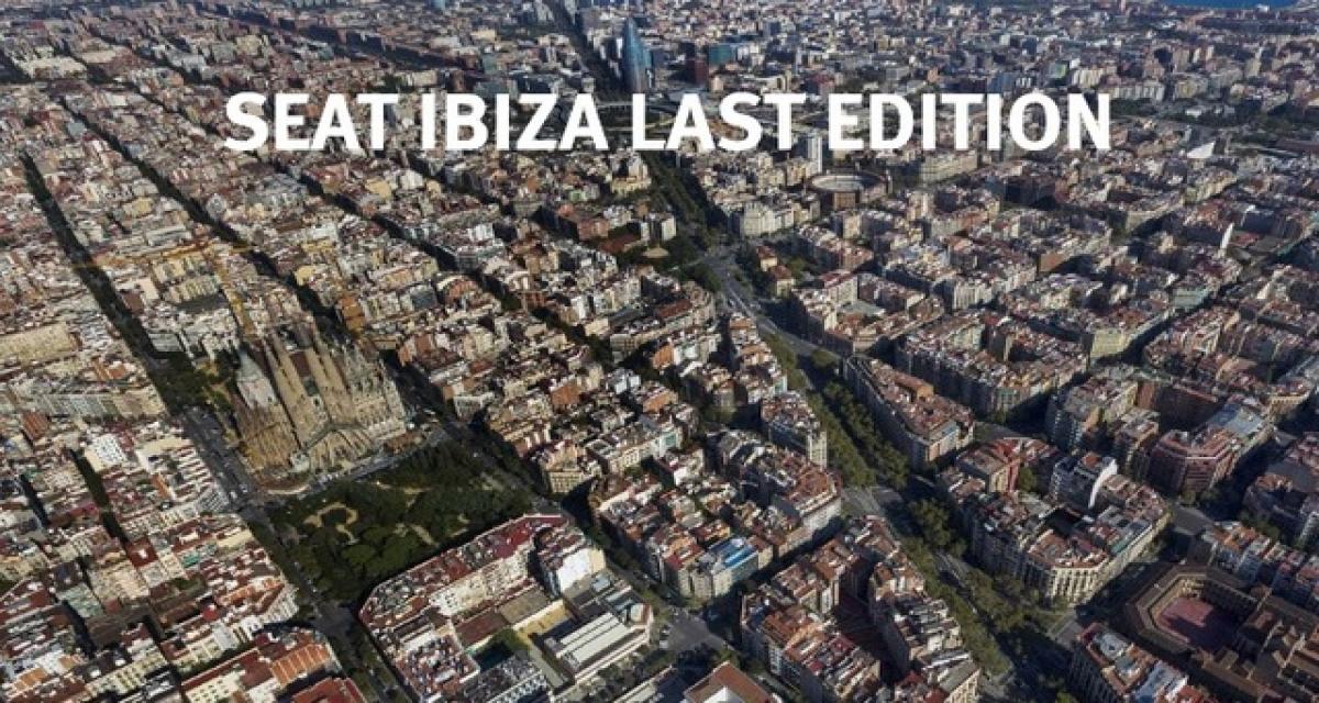 Seat Ibiza Last Edition : fin de lignée