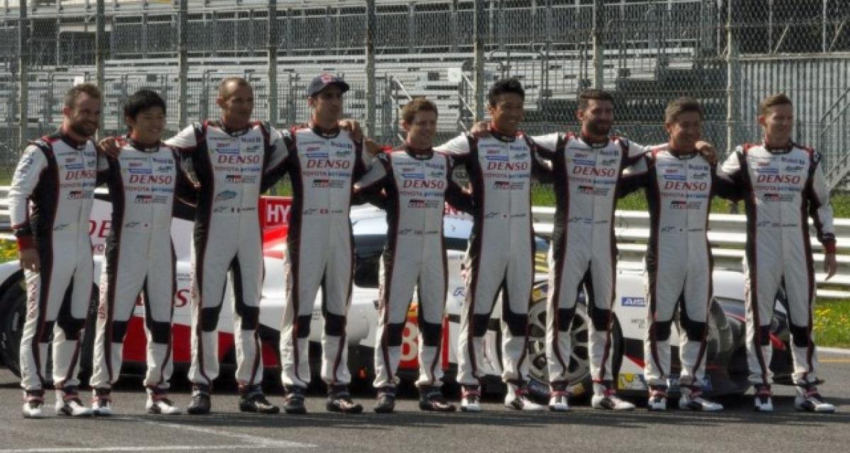 WEC 2017 : avec les pilotes Toyota au prologue de Monza