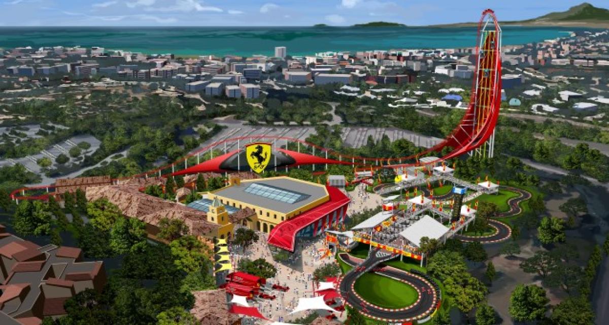 Ferrari Land vient d'ouvrir en Espagne