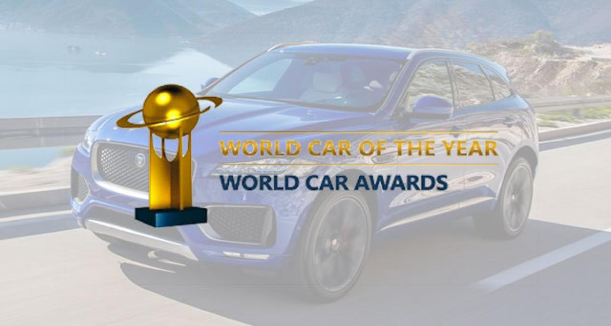 World Car of the Year 2017, le Jaguar F-Pace couronné