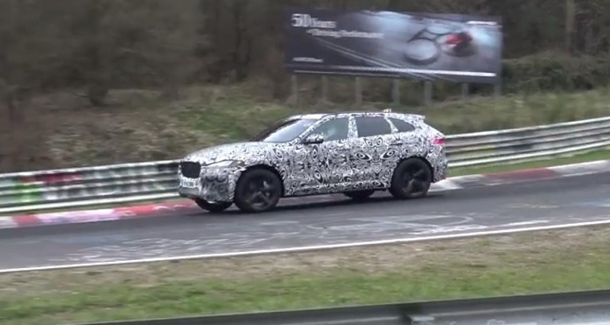 Spyshot : Jaguar F-Pace SVR au Nürburgring