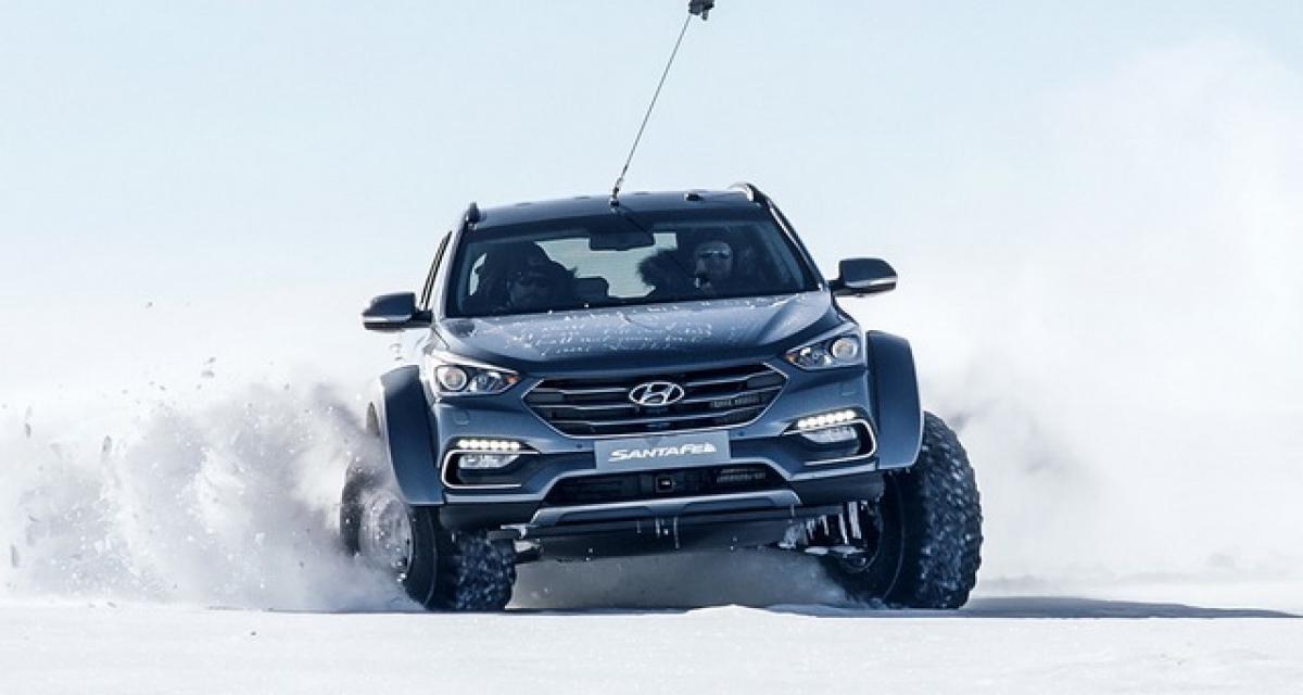 Hyundai Santa Fe : 5 800 km d'expédition en Antarctique