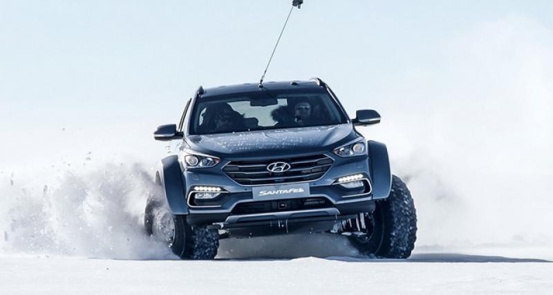  - Hyundai Santa Fe : 5 800 km d'expédition en Antarctique