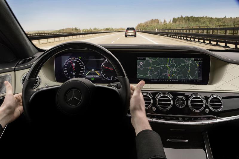 La Mercedes Classe-S continue son avancée vers la conduite autonome 1