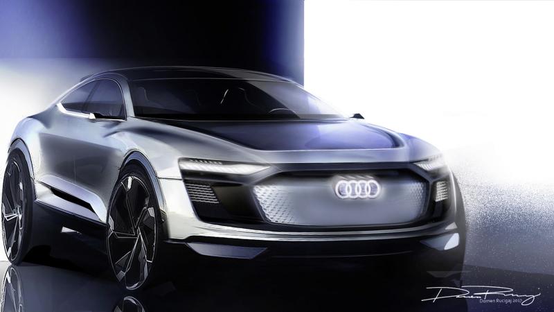  - Shanghai 2017: Audi e-tron Sportback Concept 1
