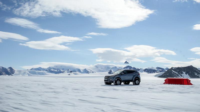  - Hyundai Santa Fe : 5 800 km d'expédition en Antarctique 1
