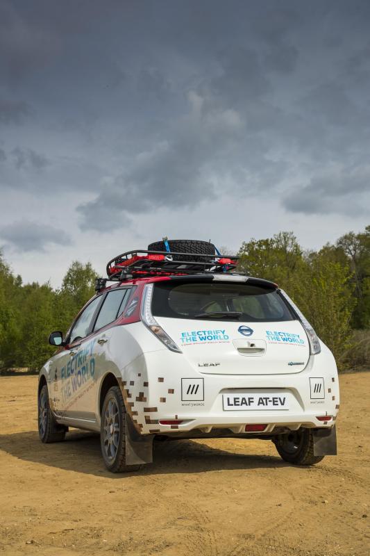  - Nissan Leaf AT-EV : au rallye de Mongolie 1