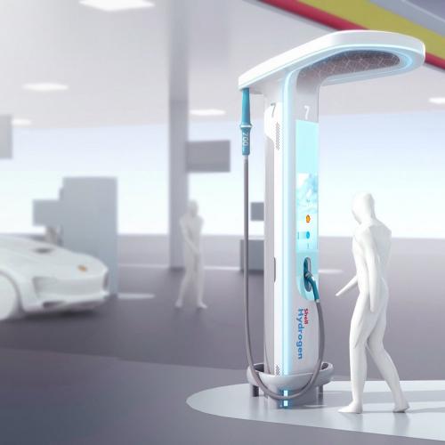 BMW Designworks et Shell créent la station hydrogène du futur 1