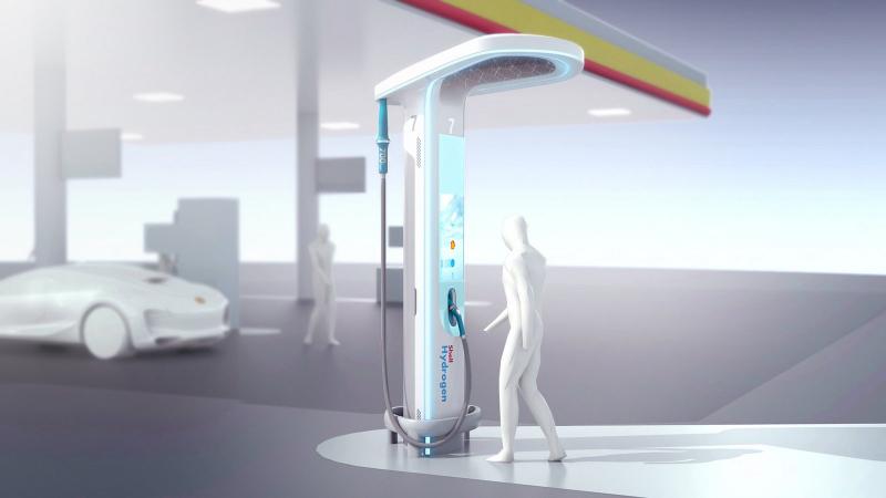  - BMW Designworks et Shell créent la station hydrogène du futur 1