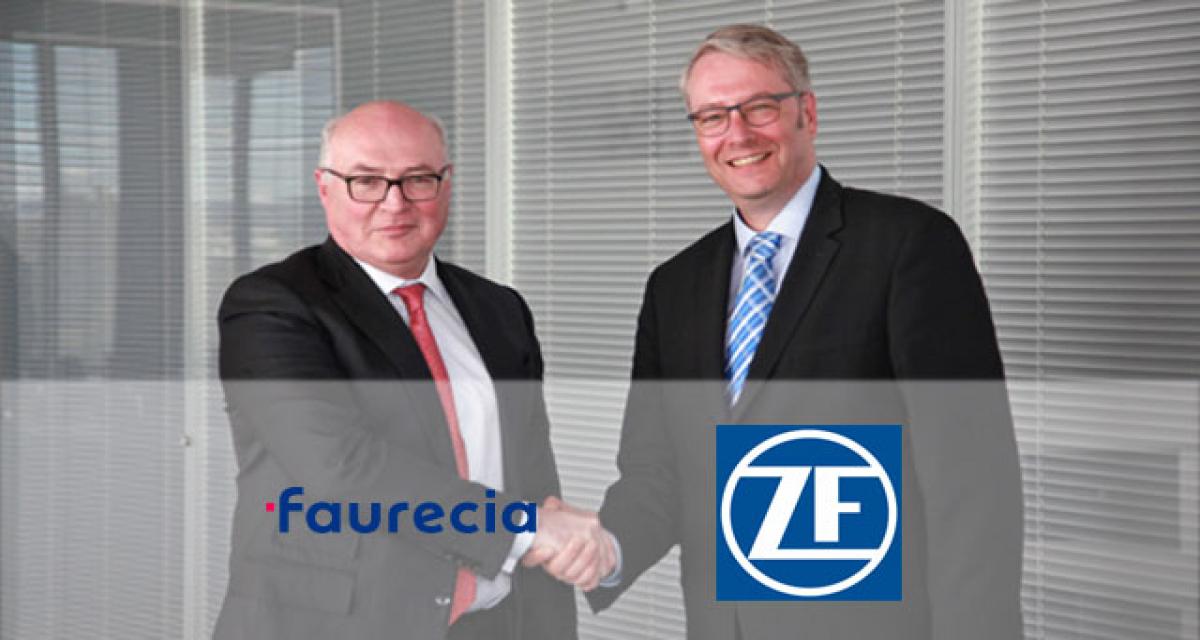 Faurecia et ZF s'associent pour la voiture autonome