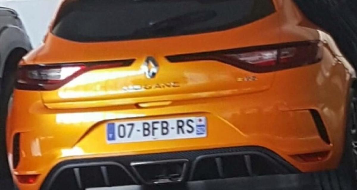 La nouvelle Renault Megane RS en fuite sur la toile