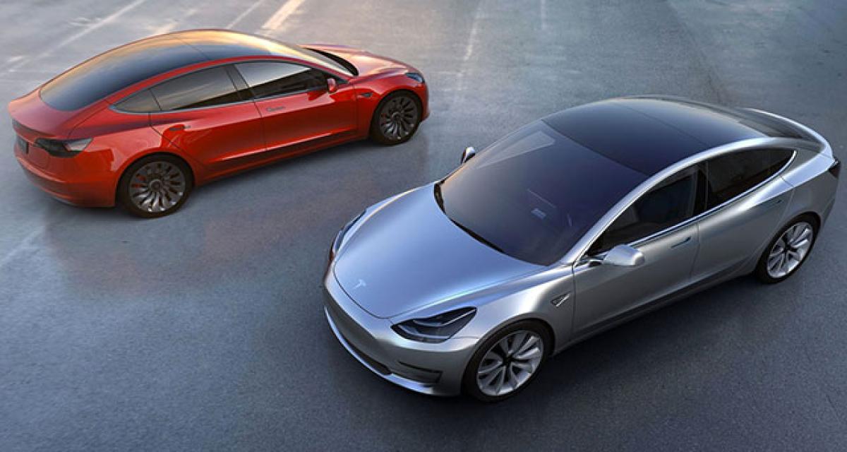 Plus de 400 000 Tesla Model 3 réservées
