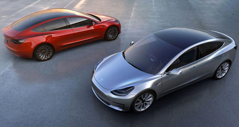  - Plus de 400 000 Tesla Model 3 réservées