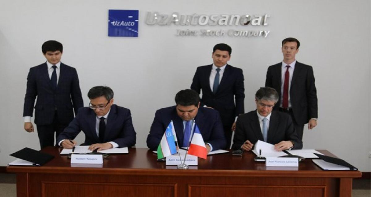 PSA va assembler des utilitaires en Ouzbékistan