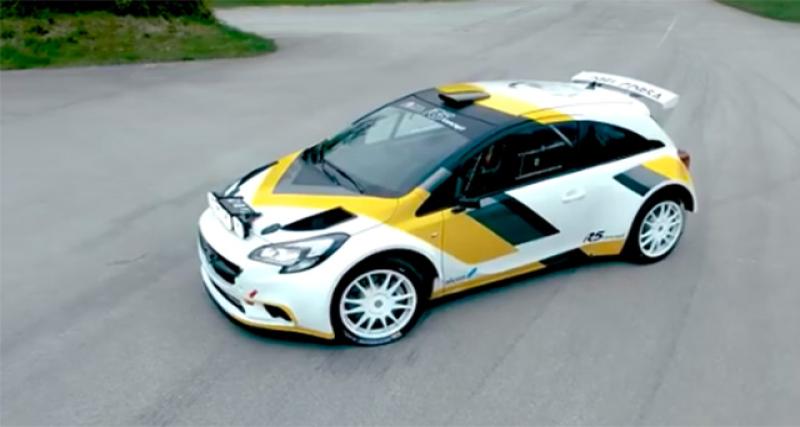  - Rallye - Une Opel Corsa R5 entre en scène