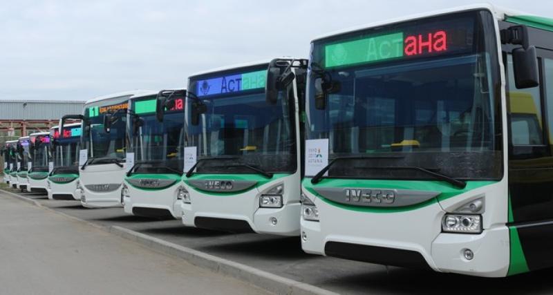  - Astana 2017 : 210 bus Iveco Urbanway pour les visiteurs