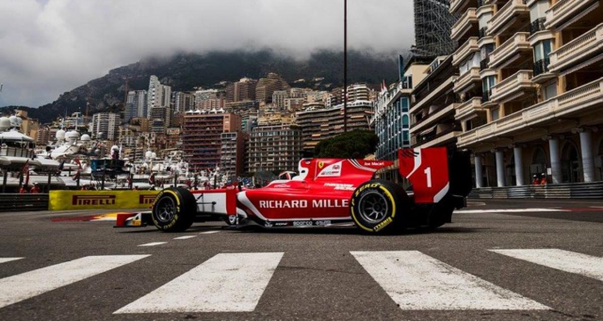 F2 2017 à Monaco : Leclerc maudit