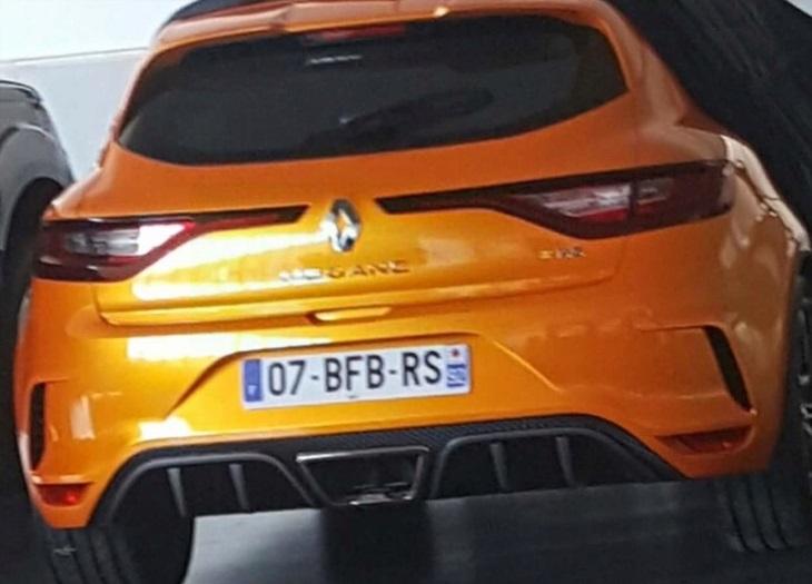  - La nouvelle Renault Megane RS en fuite sur la toile 1