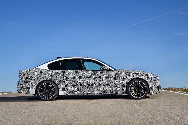  - La nouvelle BMW M5 en approche 1
