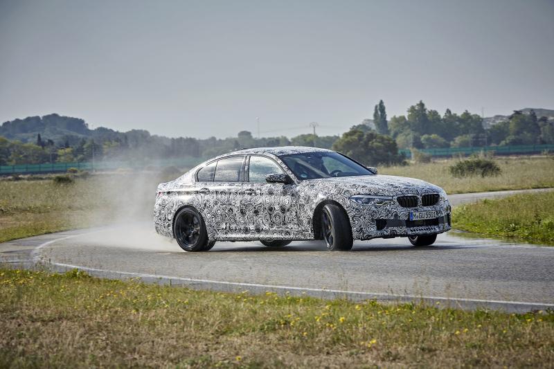  - La nouvelle BMW M5 en approche 1