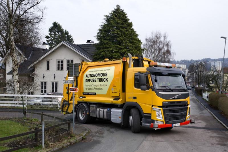  - Le camion-poubelle autonome de Volvo Trucks 1