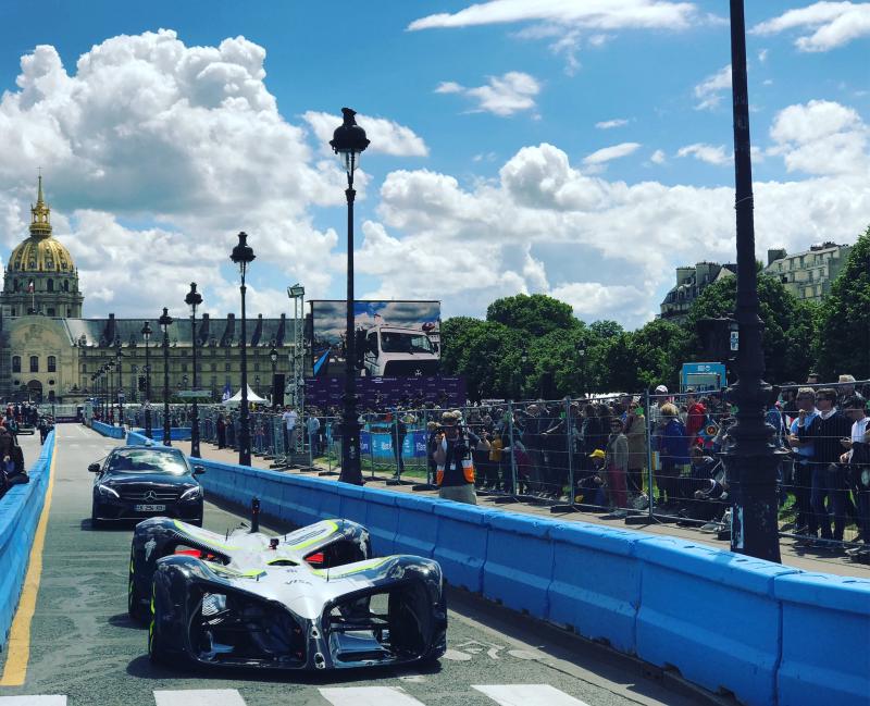  - Formule e : la Robocar fait ses débuts au ePrix de Paris 1