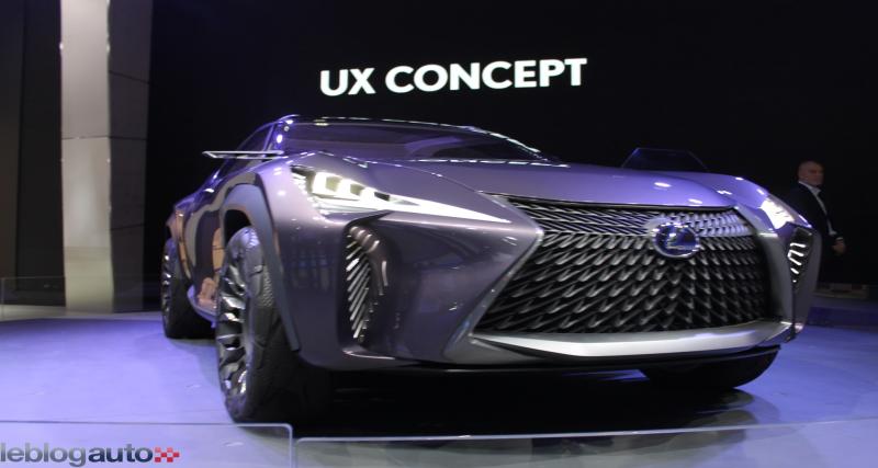  - La production du Lexus UX commencera en octobre 2018