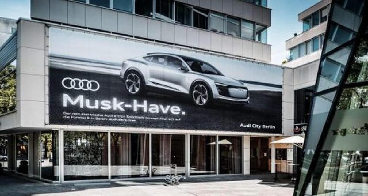 Tacle ou reconnaissance ? Audi et le Musk-have