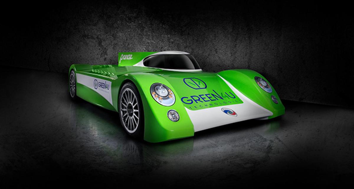 24 Heures du Mans : la très originale Panoz Racing GT-EV dévoilée