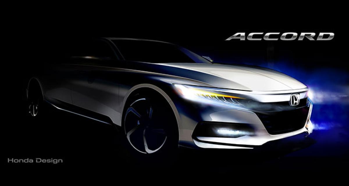 La nouvelle Honda Accord s'annonce, pas en Europe