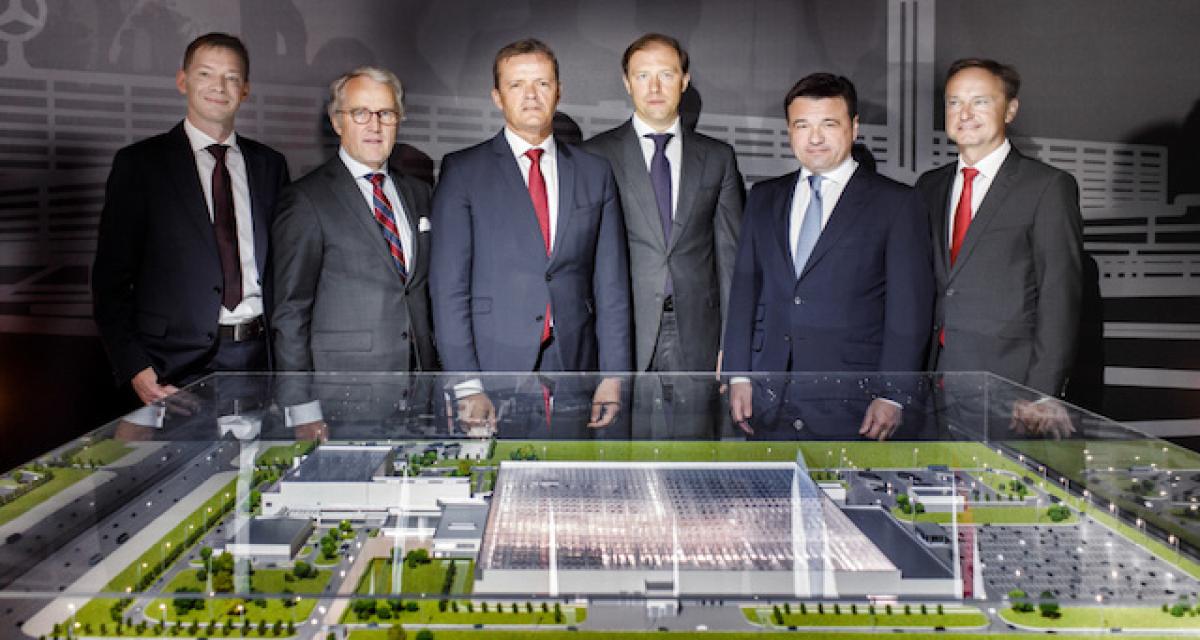 Mercedes a démarré la construction de son usine russe