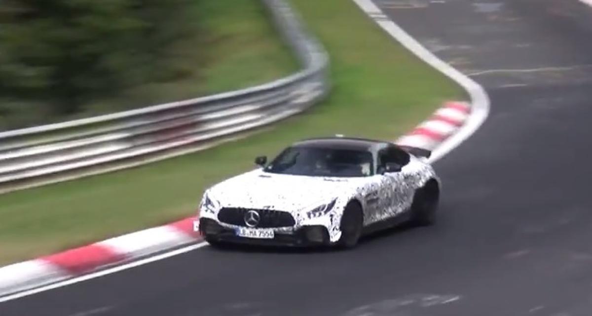 Spyshot : la Mercedes-AMG GT Black Series mise en boîte ?