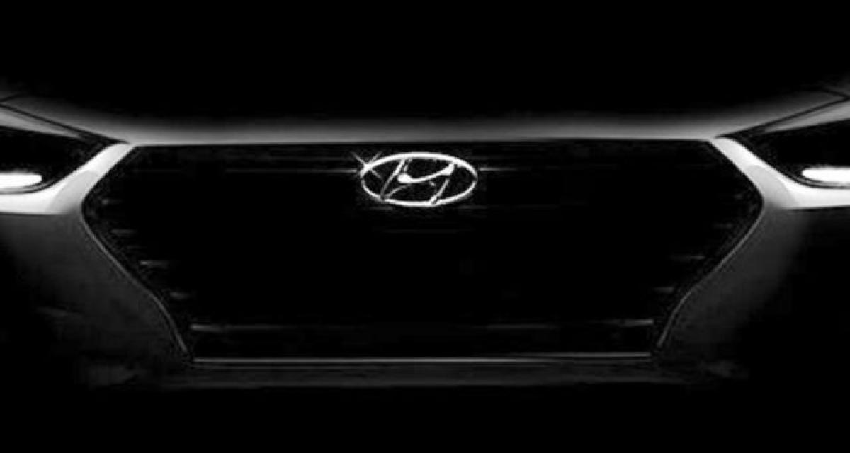 La nouvelle Hyundai Verna s'annonce