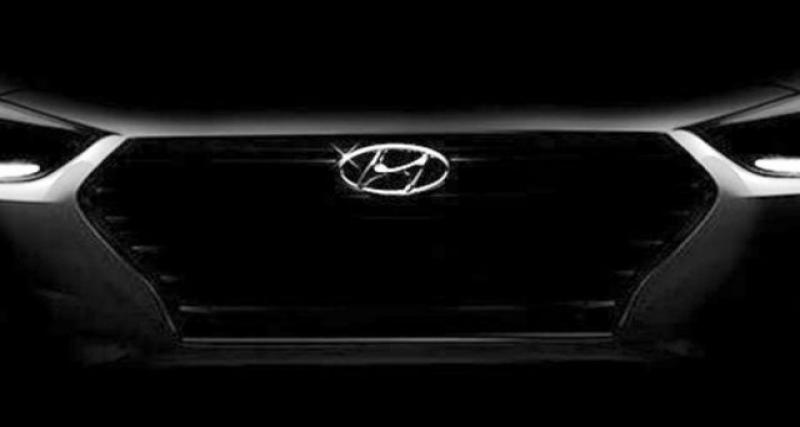  - La nouvelle Hyundai Verna s'annonce
