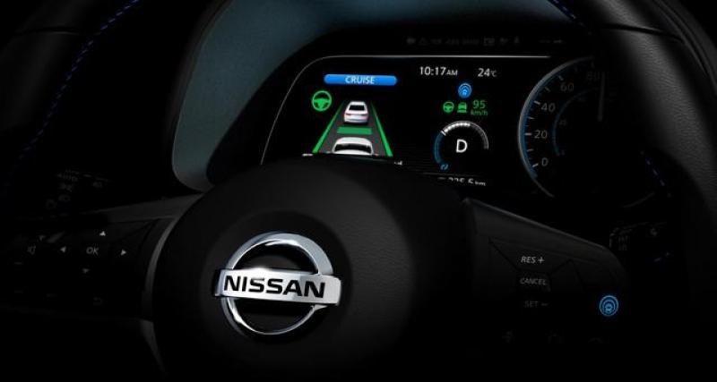  - Future Nissan Leaf : avec la technologie ProPilot dedans