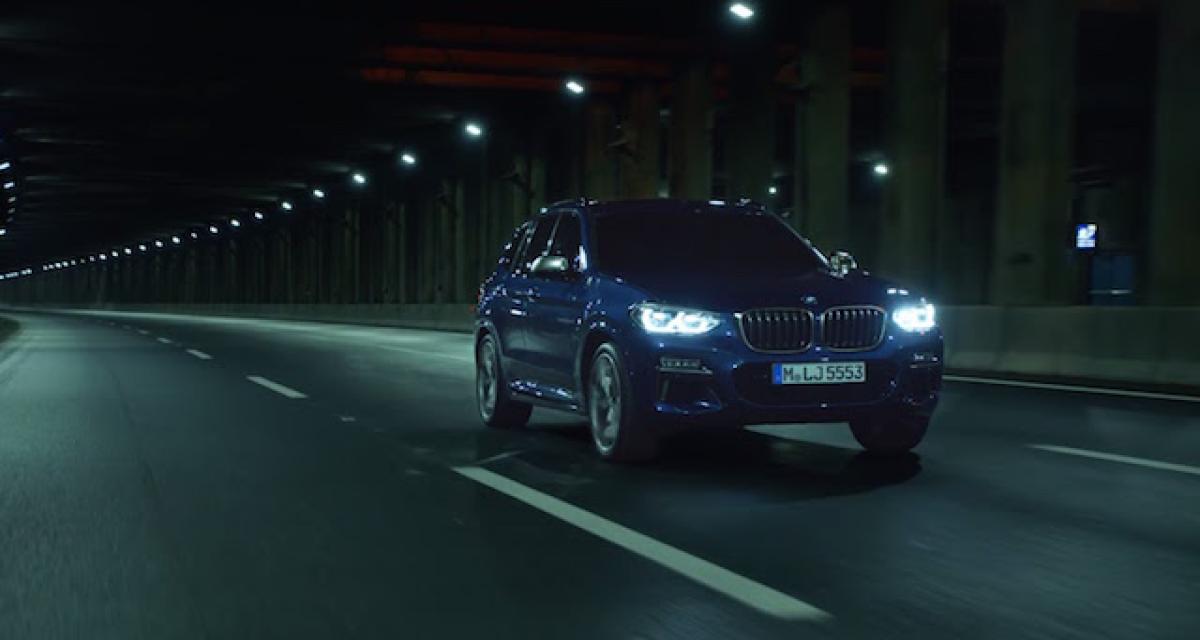 Le nouveau BMW X3 en avance