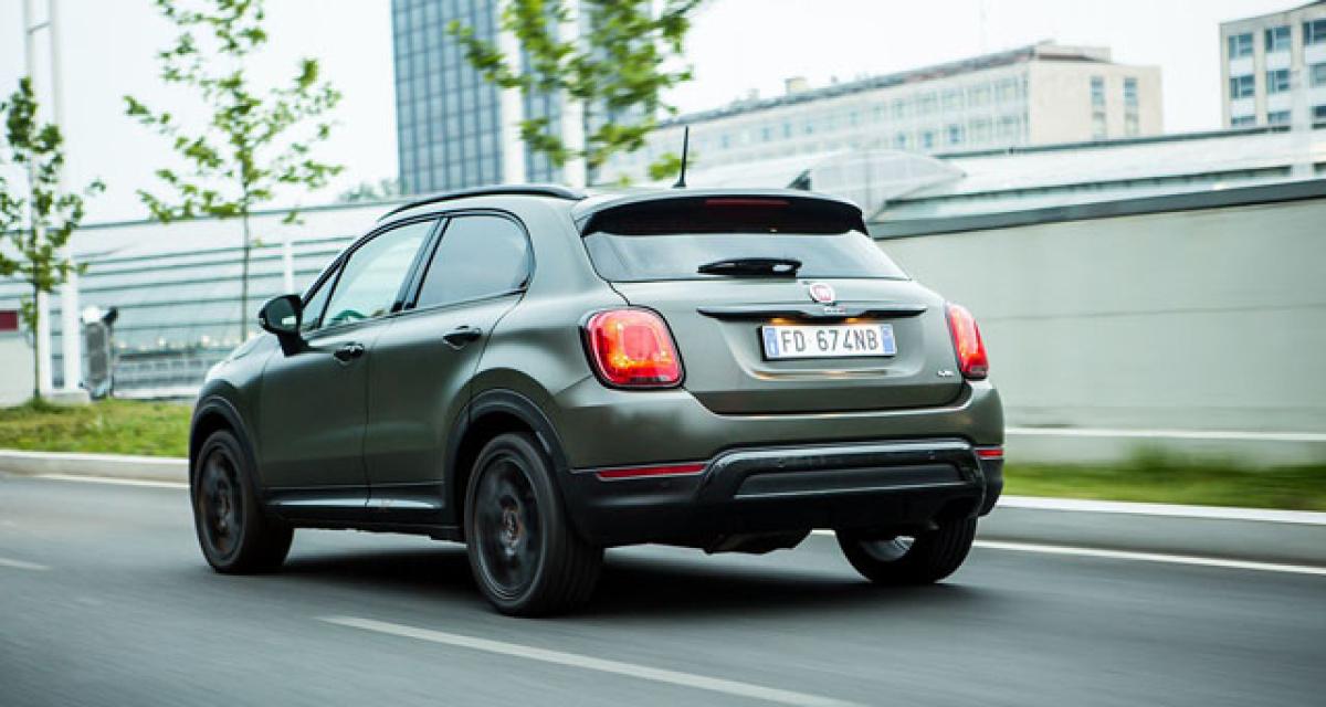 Fiat lance une série spéciale 500X S-Design
