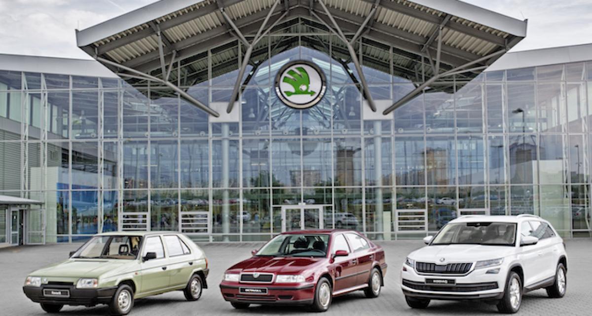 Quinze millions de Skoda produites depuis le rachat par Volkswagen