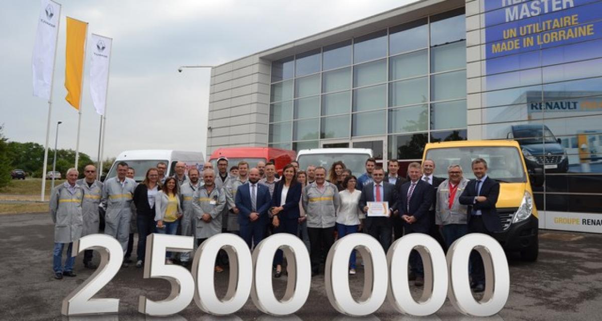 2,5 millions d'utilitaires à Renault Batilly
